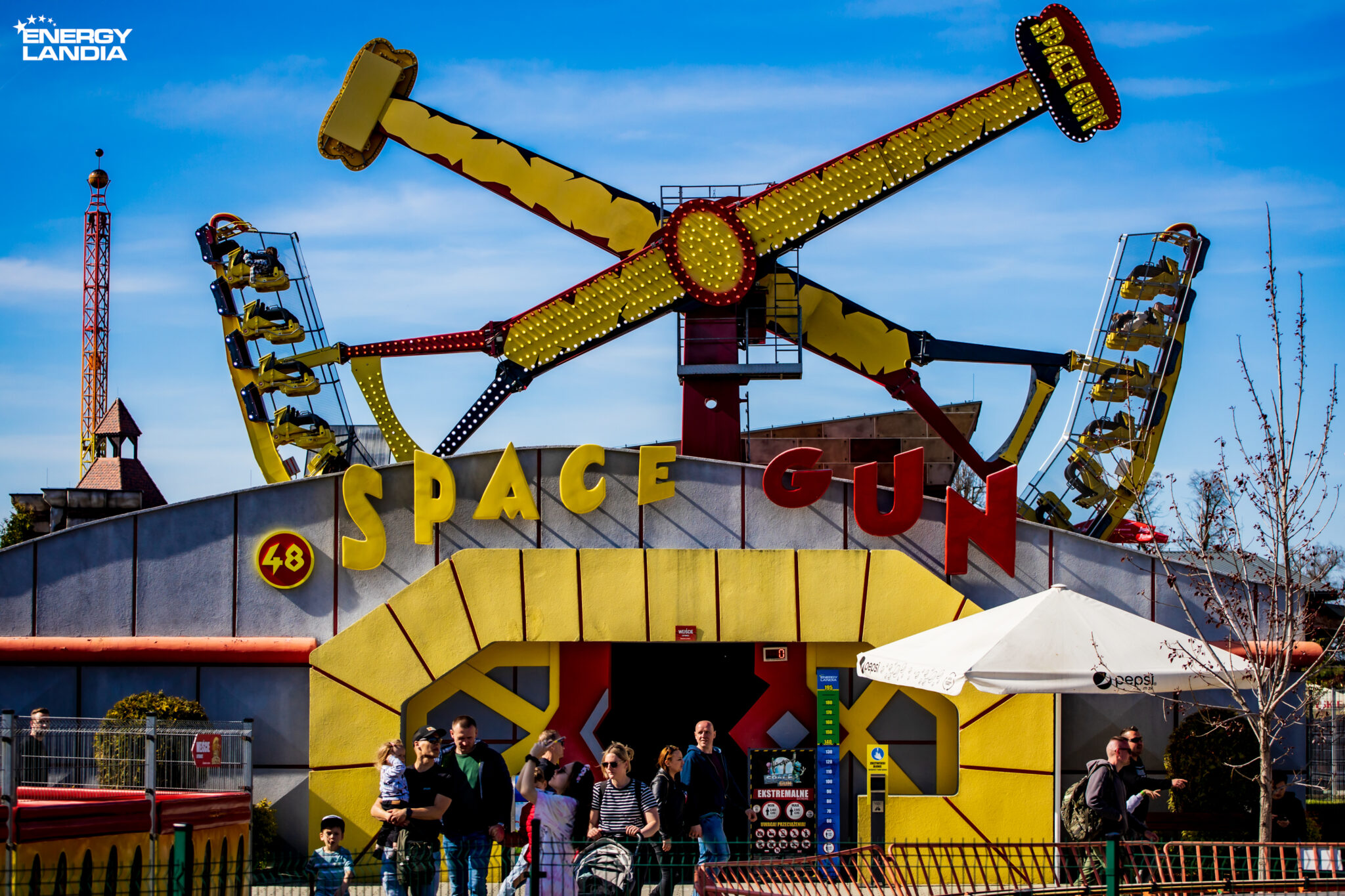 Space Gun – ENERGYLANDIA – Rodzinny Park Rozrywki w Zatorze