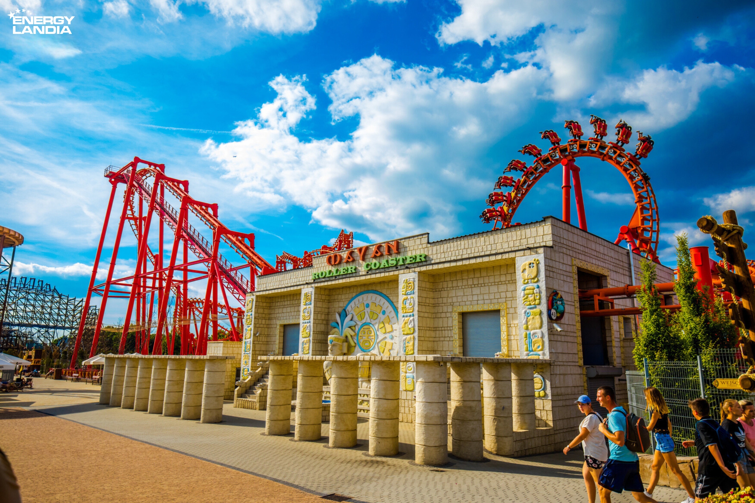 Mayan ENERGYLANDIA Amusement Park Poland Zator