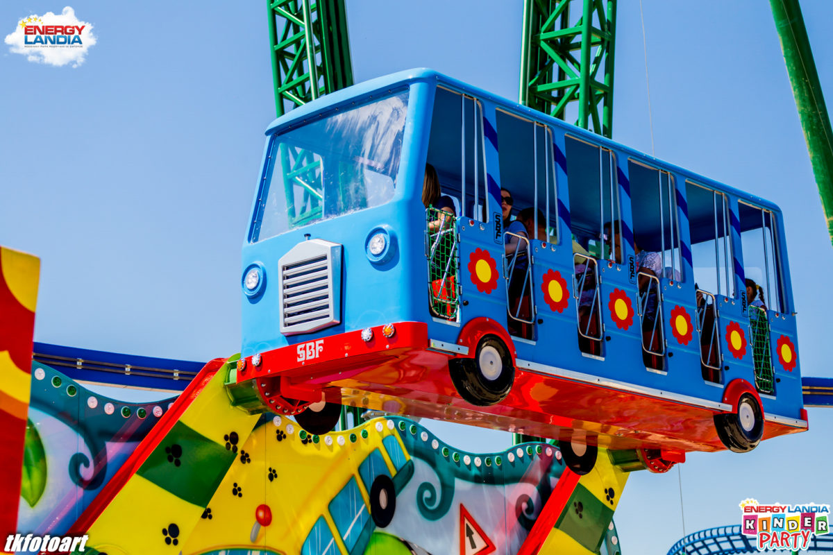 Crazy Bus ENERGYLANDIA Rodzinny Park Rozrywki w Zatorze