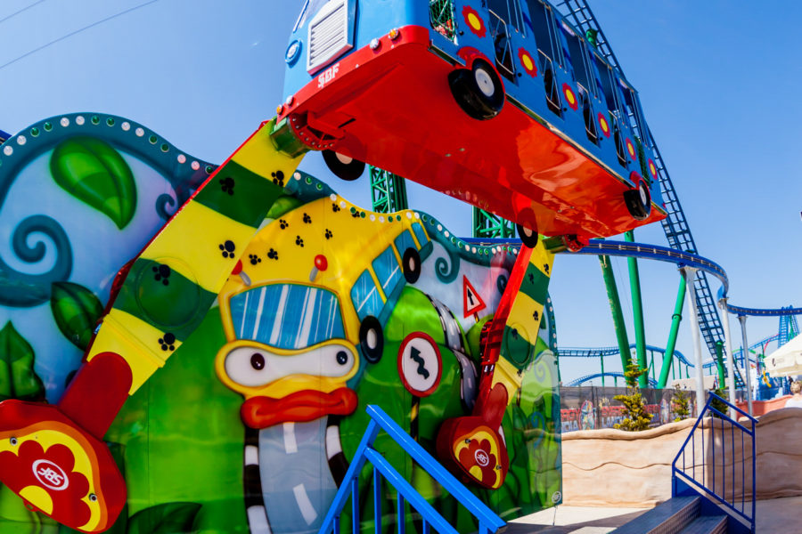 Crazy Bus ENERGYLANDIA Rodzinny Park Rozrywki w Zatorze