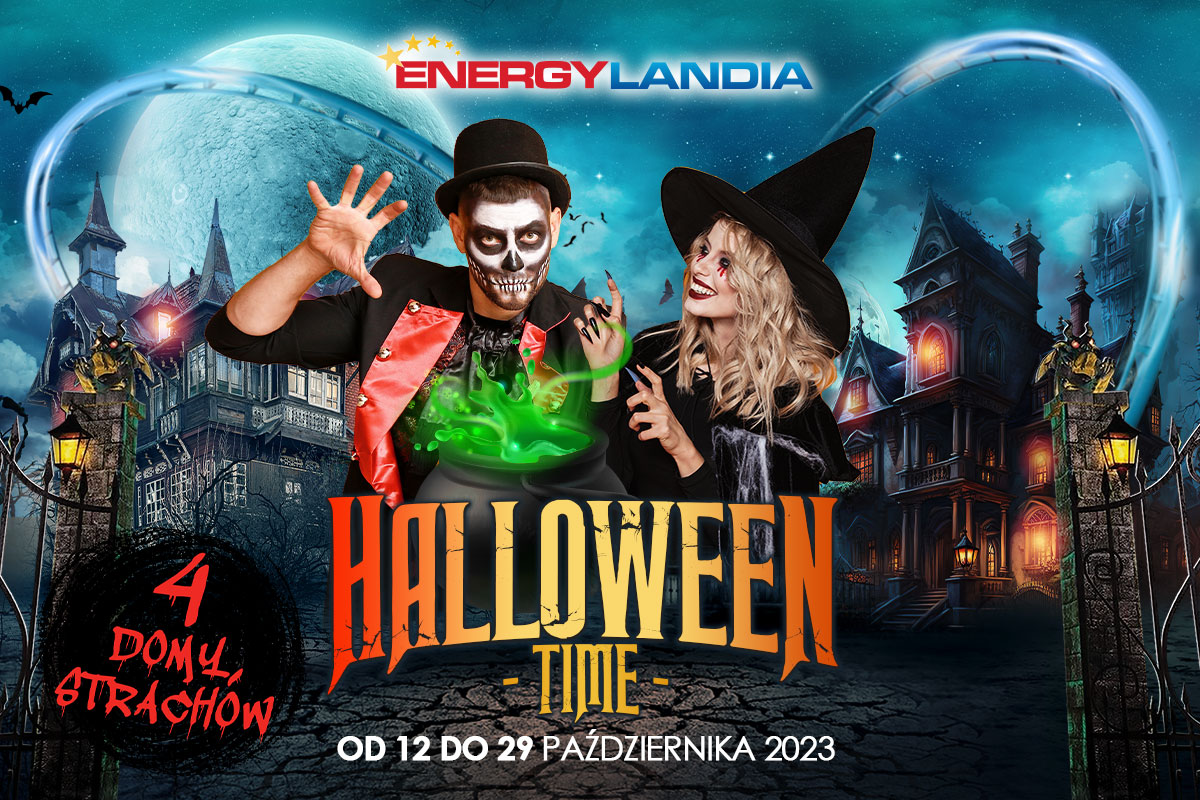 Halloween Time 2023 - ENERGYLANDIA - Rodzinny Park Rozrywki w Zatorze