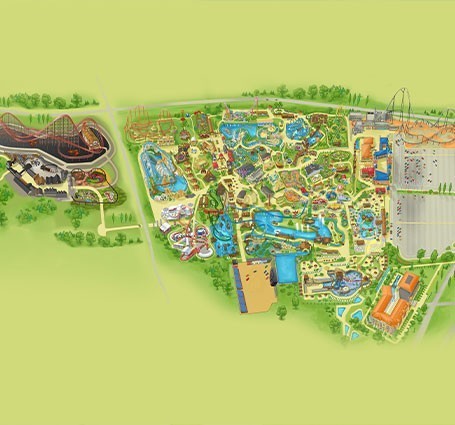 energylandia mapa Mapa Parku   ENERGYLANDIA   zábavný park Poľsko v blízkosti hraníc