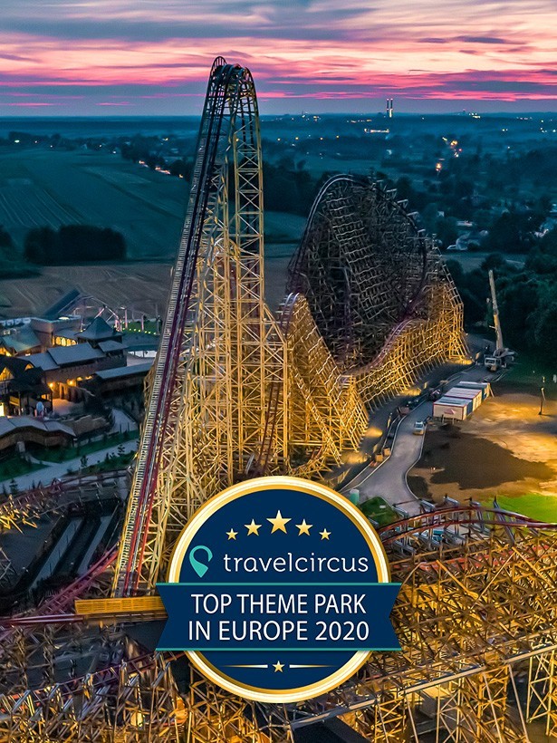 Top Roller Coasters in Europe ENERGYLANDIA Rodzinny Park