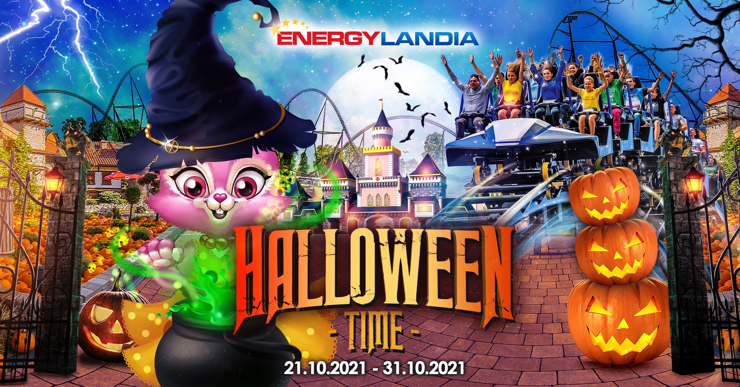 Halloween Time Energylandia Rodzinny Park Rozrywki W Zatorze