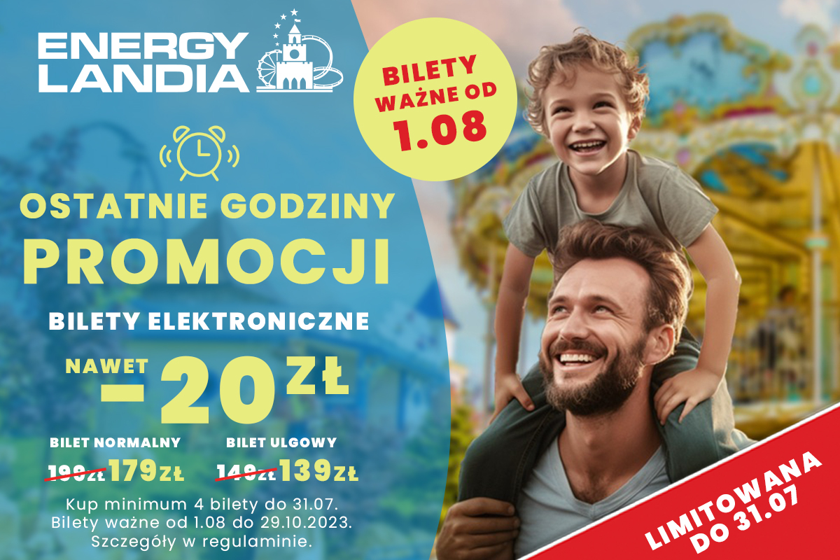 Rodzinna Promocja Energylandia Rodzinny Park Rozrywki W Zatorze